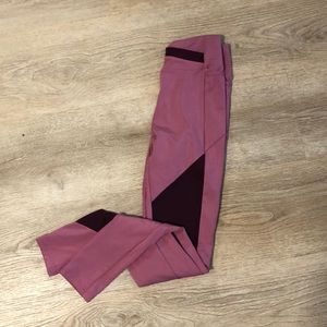 Gymshark pink and dark pink leggings